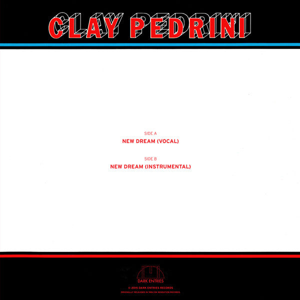 Clay Pedrini : New Dream (12",45 RPM,Reissue,Remastered)