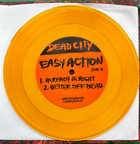 Easy Action (2) / Snakewing : Dead City (7",33 ⅓ RPM,EP,Numbered)