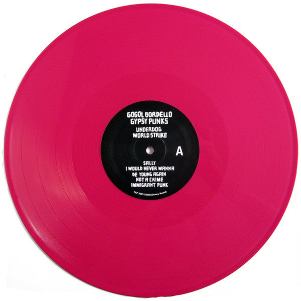 Gogol Bordello : Gypsy Punks (Underdog World Strike) (LP,Album,Limited Edition,Reissue)