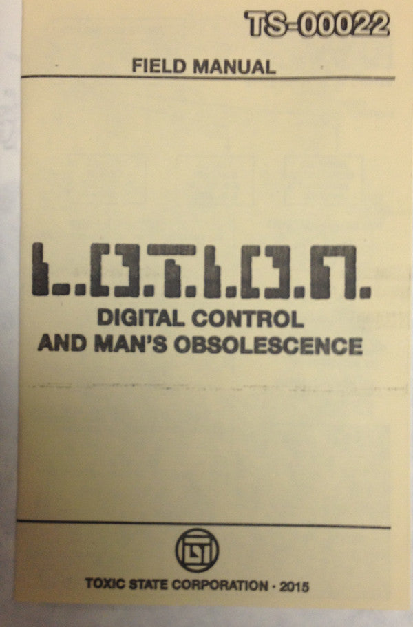L.O.T.I.O.N. : Digital Control And Man's Obsolesence (LP,Album,White Label)
