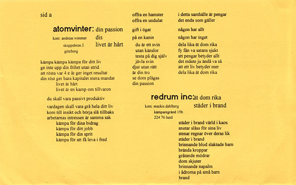 Various : Hepatit D Comp. (7", Comp, Num, W/Lbl)