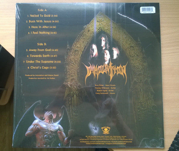 Immolation : Here In After (LP,Album,Limited Edition,Numbered,Reissue)
