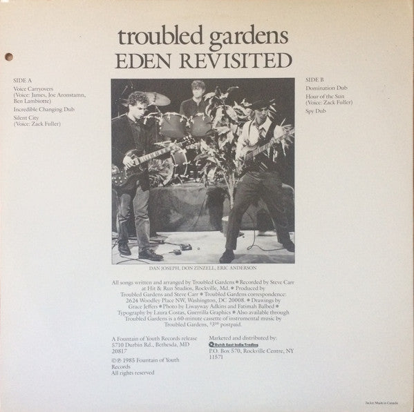 Troubled Gardens : Eden Revisited (12", EP)