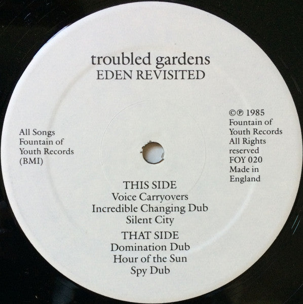Troubled Gardens : Eden Revisited (12", EP)