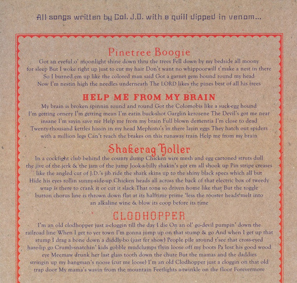 Legendary Shack Shakers : Cockadoodledon't (LP,Album,Reissue)