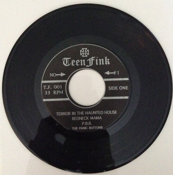 Panic Buttons, The : Rock 'N' Roll Teenage Zombies From Outer Space! (7",33 ⅓ RPM)