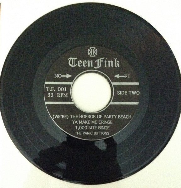 Panic Buttons, The : Rock 'N' Roll Teenage Zombies From Outer Space! (7",33 ⅓ RPM)