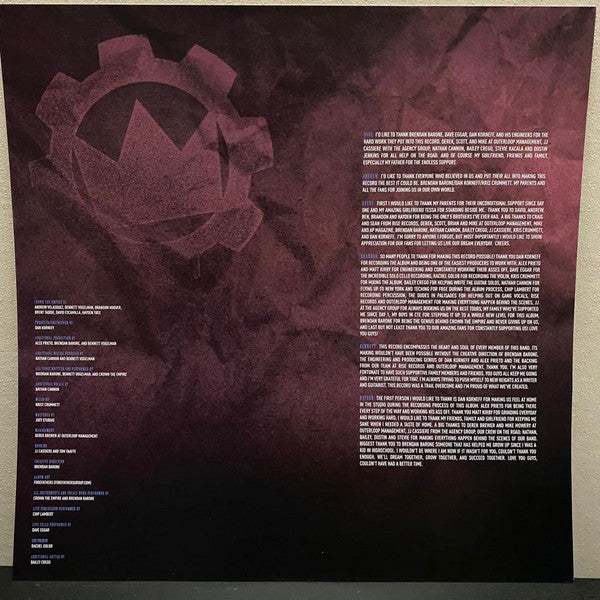 Crown The Empire : The Resistance: Rise Of The Runaways (LP, Album, Ltd, Cle + Minimax, Album)