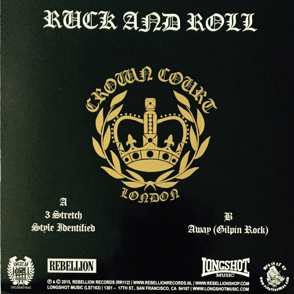 Crown Court : Ruck And Roll (7",45 RPM,EP,Limited Edition,Repress)