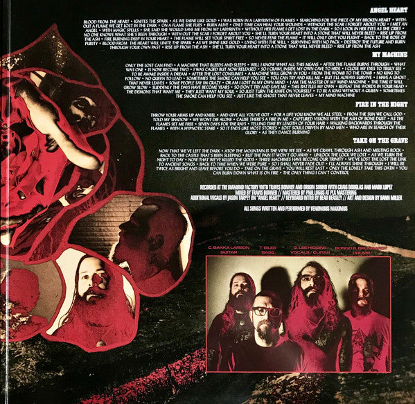 Venomous Maximus : Firewalker (LP, Album, Ltd, Ora)