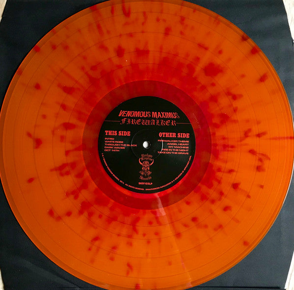 Venomous Maximus : Firewalker (LP, Album, Ltd, Ora)