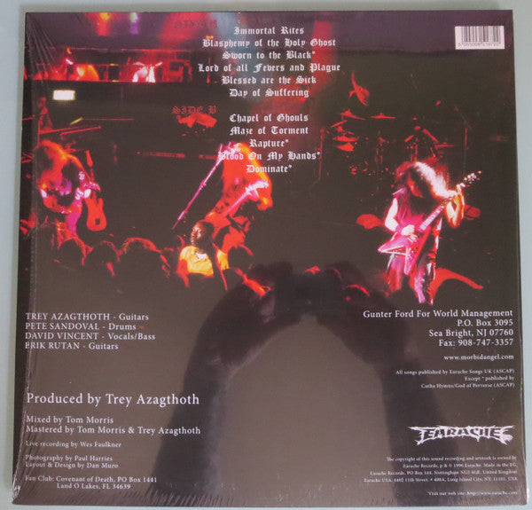Morbid Angel : Entangled In Chaos (LP,Album,Limited Edition)