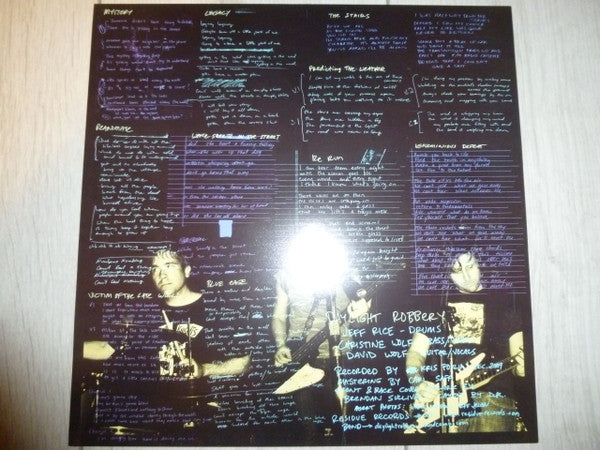 Daylight Robbery : Through The Confusion (LP, Album, Ltd, Blu)