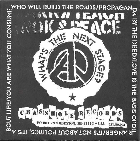 A//Political : Propaganda By Deed (7",33 ⅓ RPM)