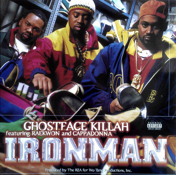Ghostface Killah : Ironman (LP,Album,Mispress,Reissue,Repress)
