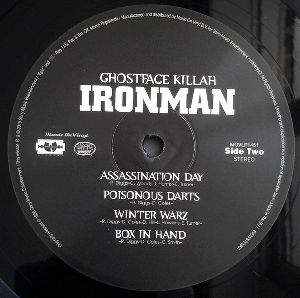 Ghostface Killah : Ironman (LP,Album,Mispress,Reissue,Repress)