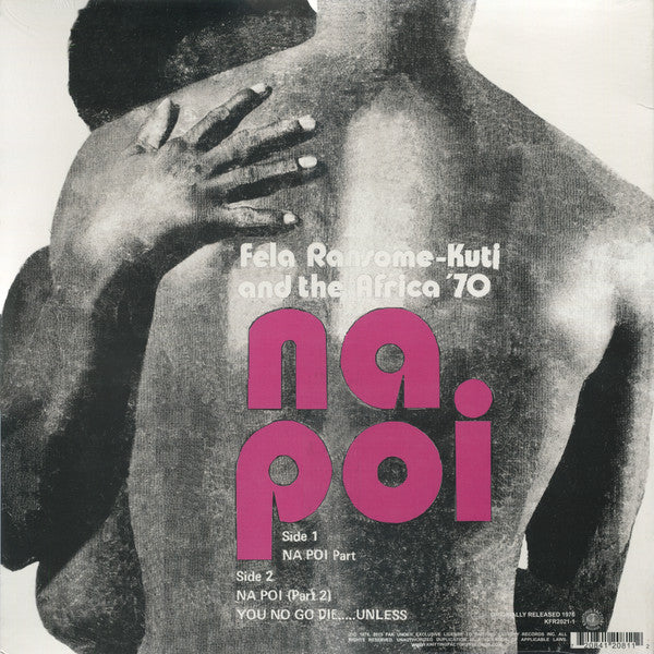Fela Kuti & Africa 70 : Na Poi (LP,Album,Reissue)