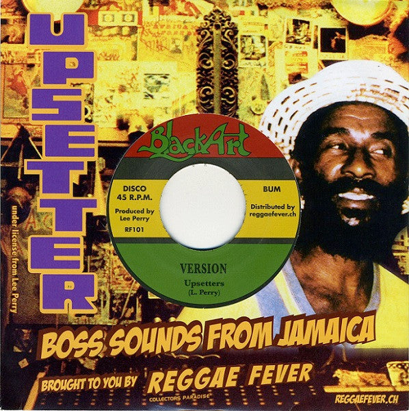 Mystic Eyes / The Upsetters : Feeling Happy (7", Single, RE)