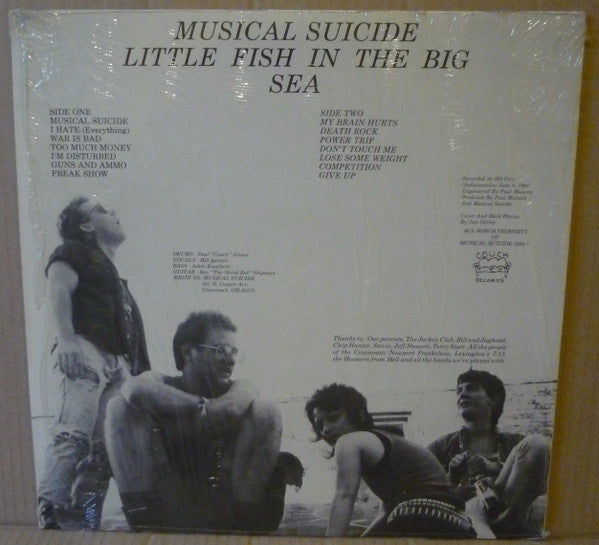 Musical Suicide : Little Fish In The Big Sea (LP, Album)