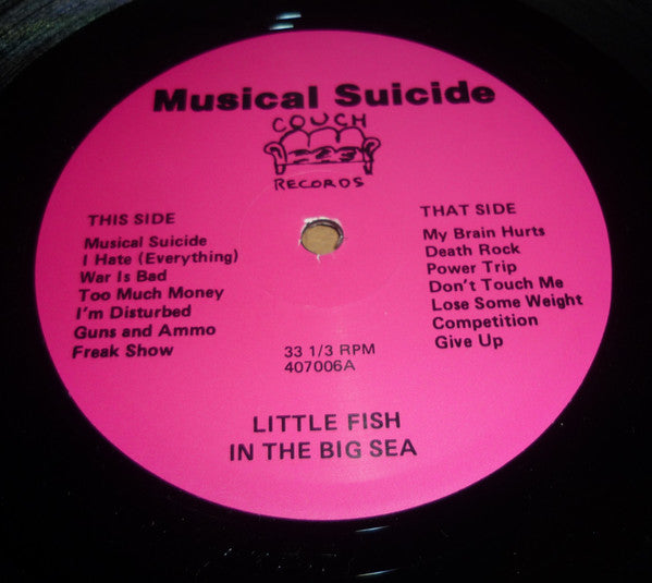 Musical Suicide : Little Fish In The Big Sea (LP, Album)