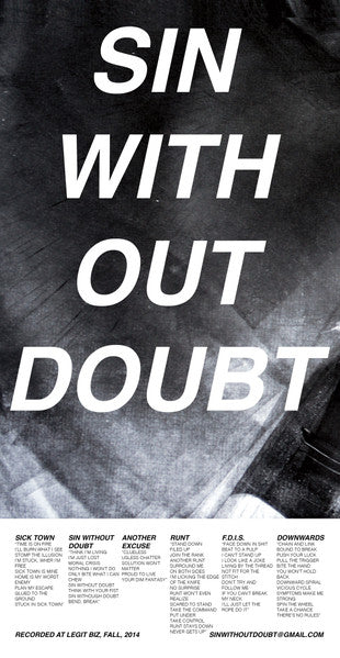 Holder's Scar : Sin Without Doubt (7")