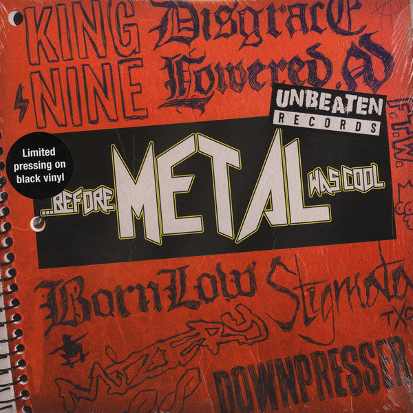 Various : Before Metal Was Cool (LP,Compilation)