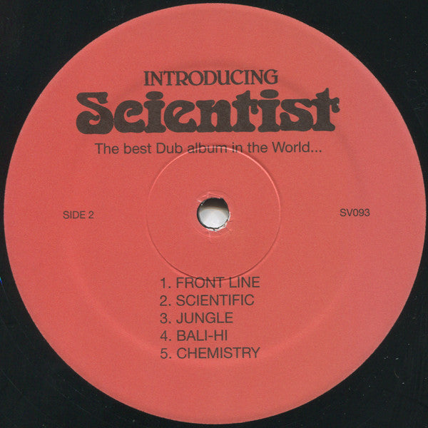 Scientist : Introducing Scientist - The Best Dub Album In The World... (LP,Album,Reissue)