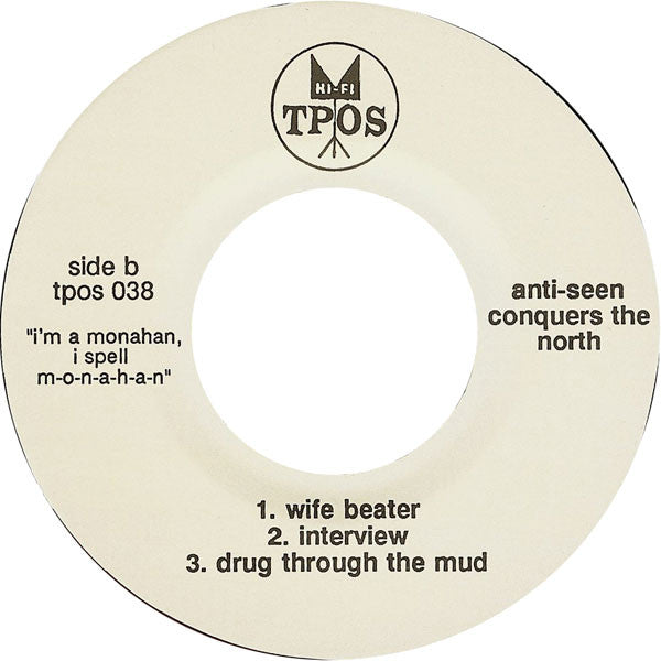 Antiseen : WXCI Live Radio Broadcast Danbury, CT 7/23/89 (7",45 RPM)