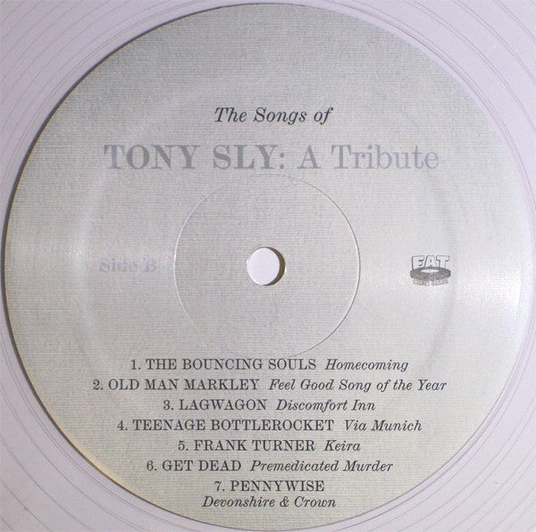Various : The Songs Of Tony Sly: A Tribute (2xLP, Album, Comp, Cle)