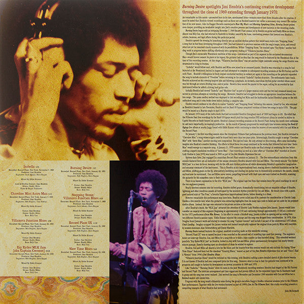 Jimi Hendrix : Burning Desire (LP,Record Store Day,Limited Edition,Numbered,Reissue,Stereo)