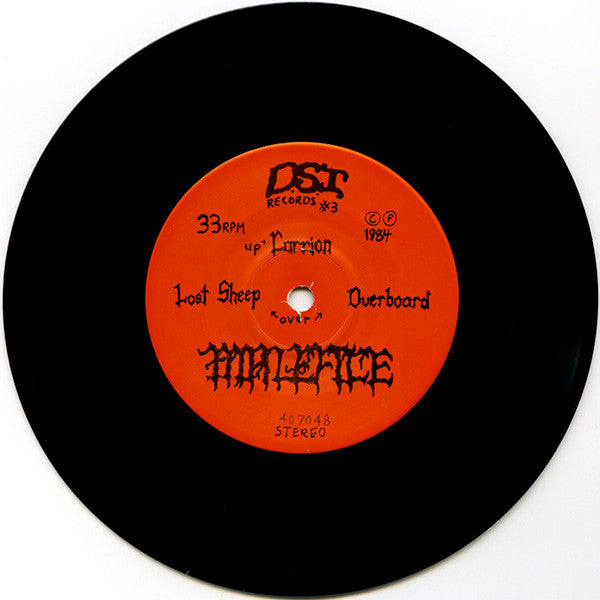 Malefice : Overboard E.P. (7", EP)