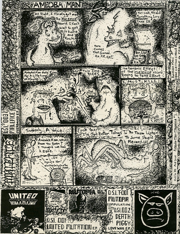 Malefice : Overboard E.P. (7", EP)