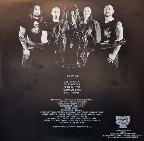 Anguish / Below (6) : Anvil Of Worlds / Trapped Under Ground (7")