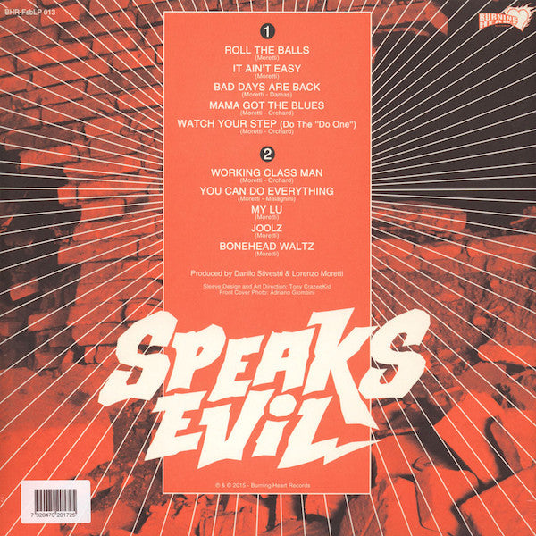 Giuda (2) : Speaks Evil (LP,Album)