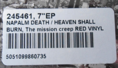 Heaven Shall Burn / Napalm Death : The Mission Creep (7",45 RPM,Limited Edition)