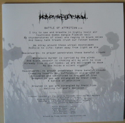 Heaven Shall Burn / Napalm Death : The Mission Creep (7",45 RPM,Limited Edition)