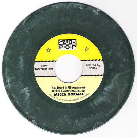 Mecca Normal / Kreviss : You Heard It All / Broken Flowers / Going To Hell (7",Single,Limited Edition)