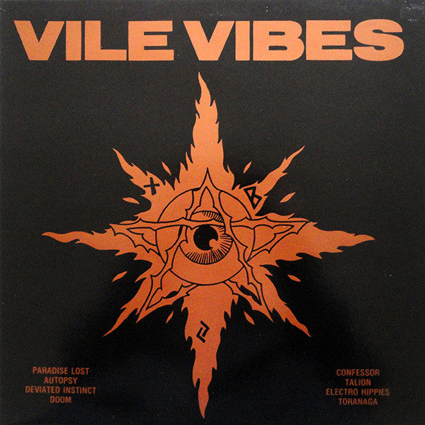 Various : Vile Vibes (LP,Compilation)