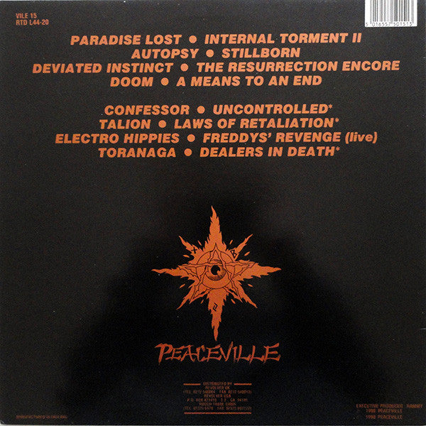 Various : Vile Vibes (LP,Compilation)