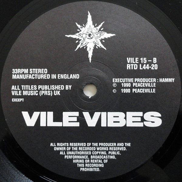 Various : Vile Vibes (LP,Compilation)