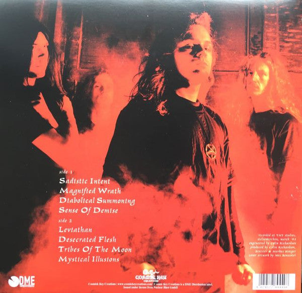 Sinister : Diabolical Summoning (LP,Album,Reissue,Test Pressing,White Label)