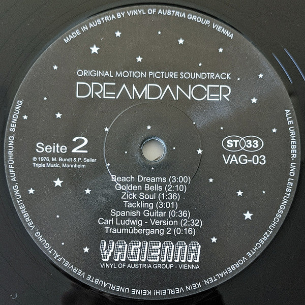 Michael Bundt & Peter Seiler : Dreamdancer (Original Motion Picture Soundtrack), Carl Ludwig, Der Traumtänzer (LP, Album, Ltd, Num)