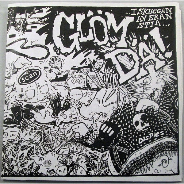 Glöm Dä! : ...I Skuggan Av Eran Stia... (7", EP, Bla)