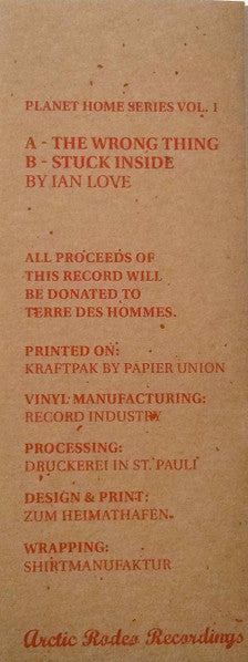 Matthew Pryor / Ian Love / J. Robbins / States & Kingdoms : Planet Home Series, Vol. 1 (7",Compilation,Limited Edition)