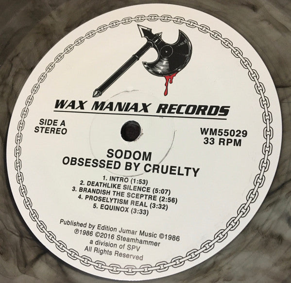 Sodom : Obsessed By Cruelty (LP,Album,Limited Edition,Reissue,Remastered)