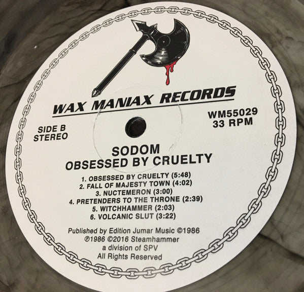 Sodom : Obsessed By Cruelty (LP,Album,Limited Edition,Reissue,Remastered)