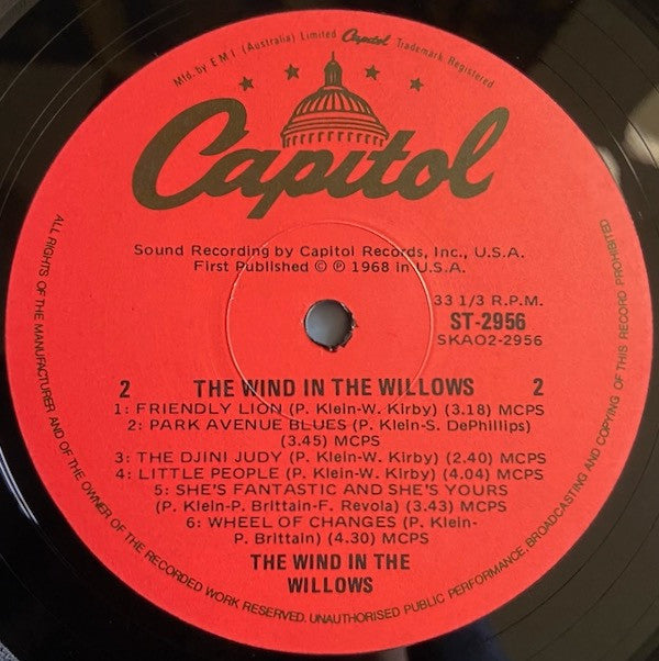The Wind In The Willows : The Wind In The Willows (LP, Album, RE)