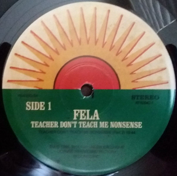 Fela Kuti : Teacher Don't Teach Me Nonsense (LP,Reissue)