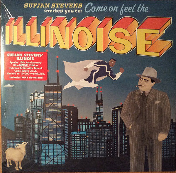 Sufjan Stevens : Illinois (Special 10th Anniversary Blue Marvel Edition) (LP)