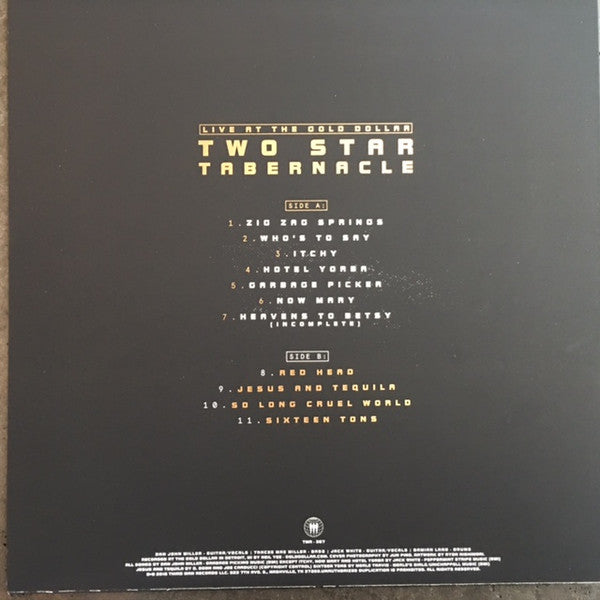 Jack White And The Bricks, 2 Star Tabernacle & Go, The : Live At The Gold Dollar (LP,Album)